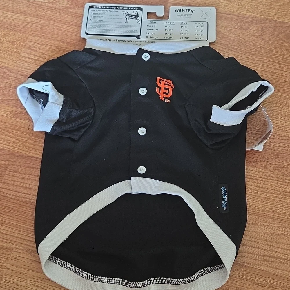 MLB San Fransisco Giants Dog Jersey Sz Large NWT Offical Licensed Apparel